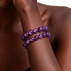 Amethyst Healing Bracelet Set